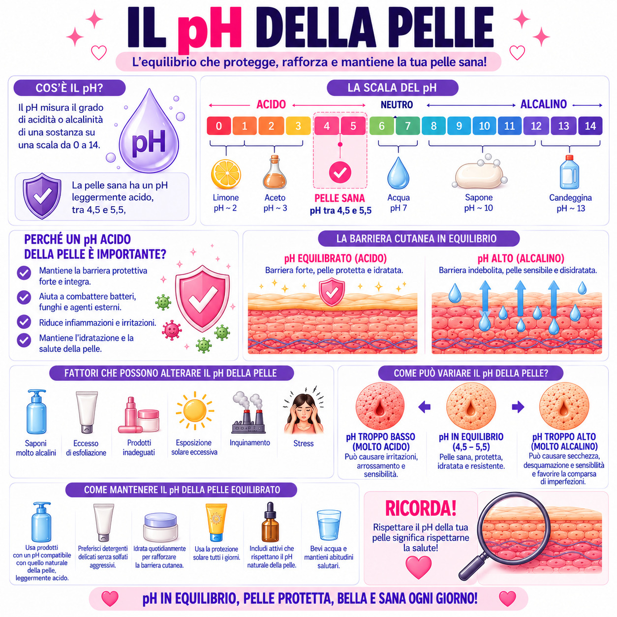 IL pH DELLA PELLE